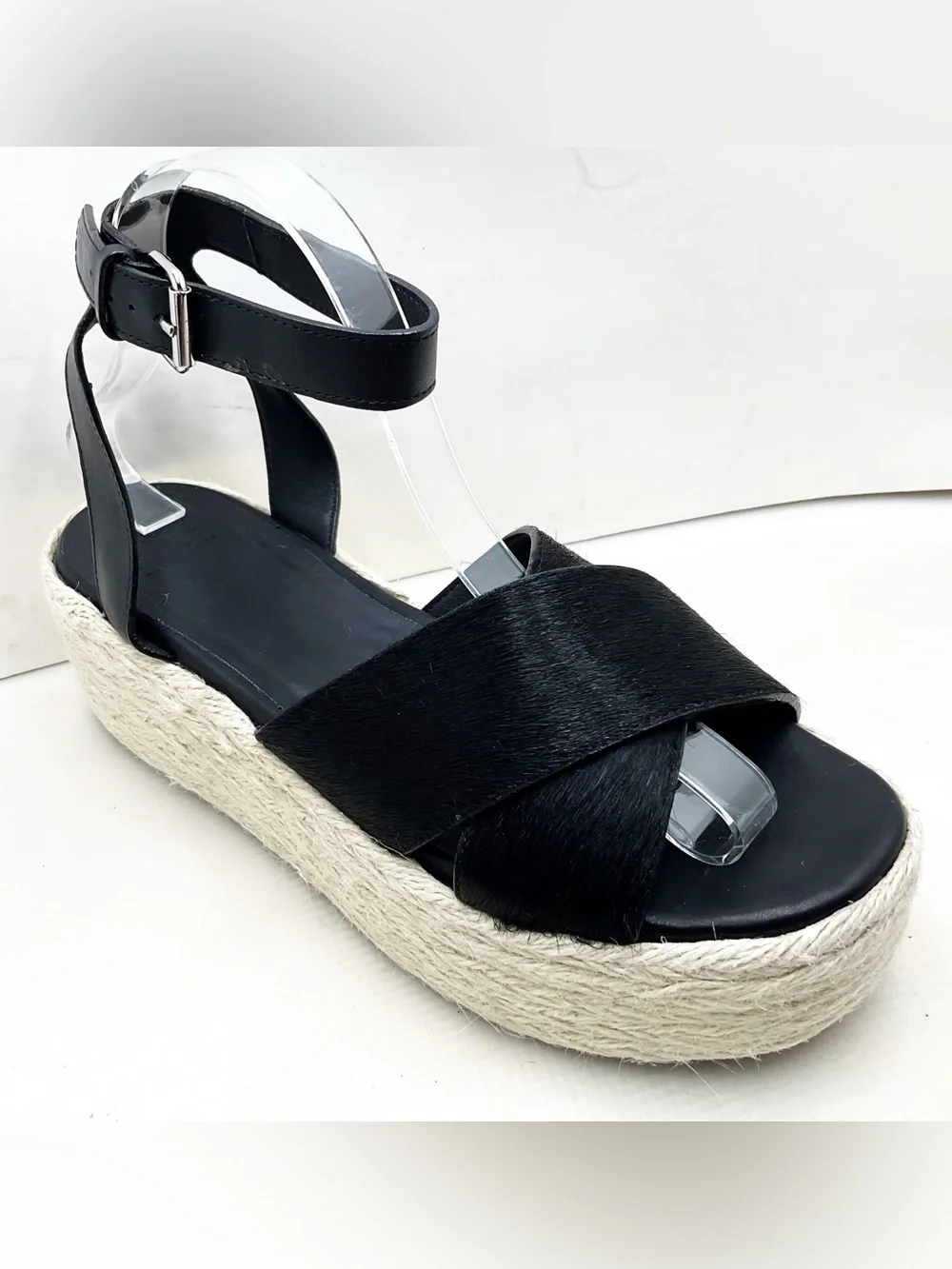 {Seychelles} Cadence Genuine Calf hair Sandals